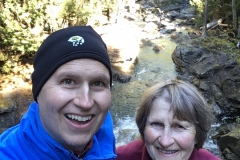 2018: with Mom
